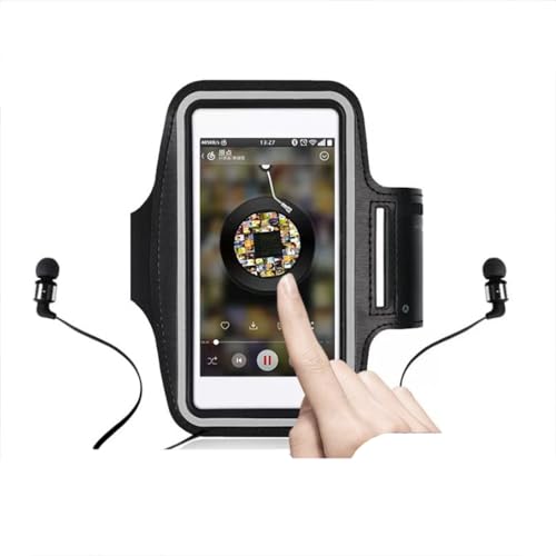 MP3 MP4 Music Player Running Armband Case - Black
