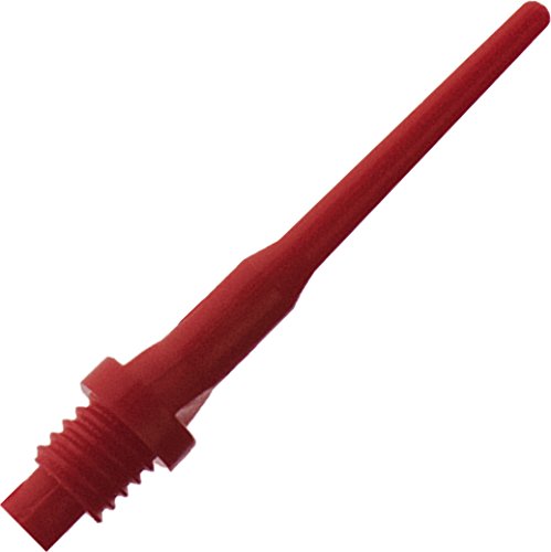 Soft Tip Dart Points - Viper Tufflex II 2BA Thread - Red 100 Pack