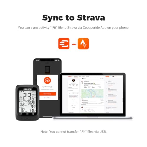 GPS Bike Computer with ANT+ Connectivity - BC107-A