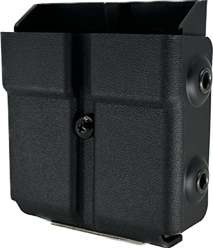 Zero9 Holsters Double Magazine Case Black Molle Compatible Glock 9mm & .40 Cal