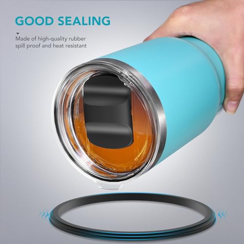 SOONSURE Replacement Magnetic Lid for YETI 10 oz Wine Tumbler & Mugs - Variation 1