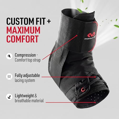McDavid X-Large White Ankle Brace Support for Sports & Recovery
