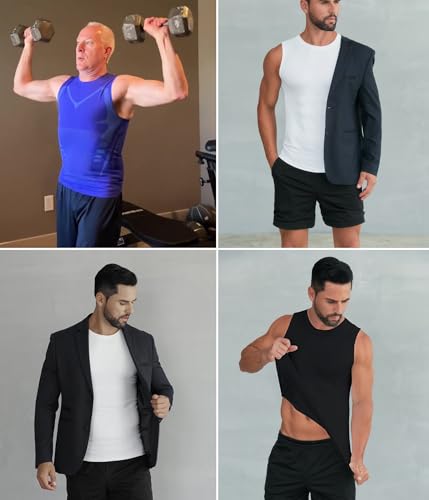 Compression Shirt for Men | Slimming Body Shaper Tank Top