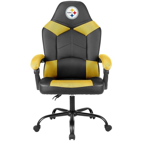 Oversized Office Chair with Memory Foam - Pittsburgh Steelers