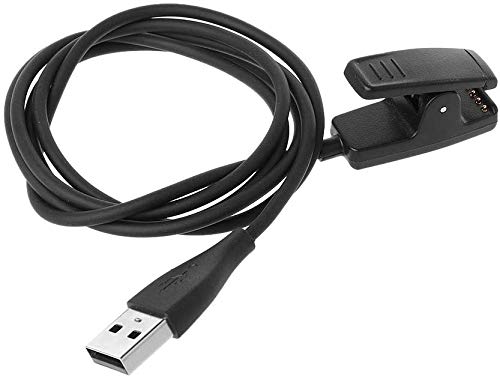 USB Charging Cable for Garmin Approach S20, Forerunner 230/235/645, Vivomove HR