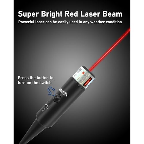 Laser Bore Sight Kit - Red Laser with 32 Adapters for 0.17 to 12GA Calibers