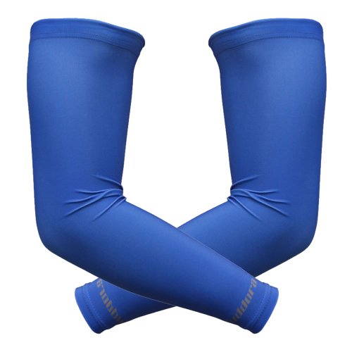 UV Protection Arm Sleeves - Blue Sun Sleeves for Men & Women