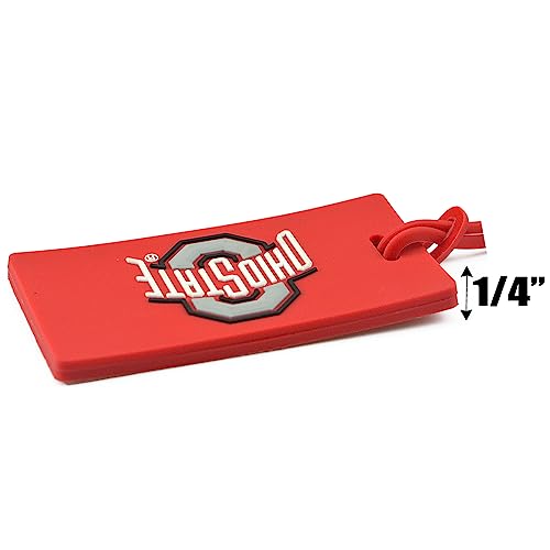Ohio State Buckeyes PVC Luggage Tags - Pack of 2