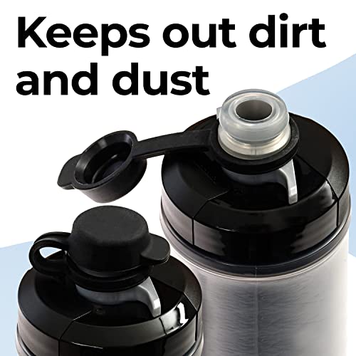 Replacement Mud Caps for CamelBak Bottles - 2-Pack, BPA-Free Silicone