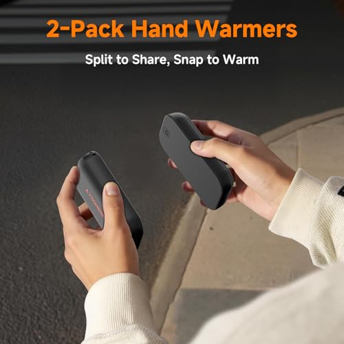 Hand Warmers Rechargeable, Electric Warmer Reusable, Slim Pocket
