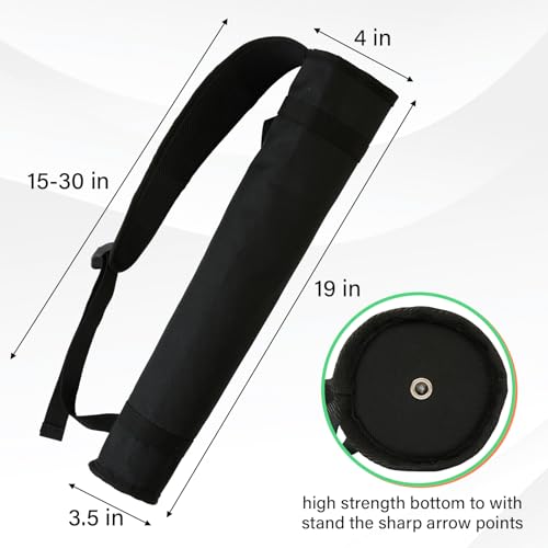 Adjustable Archery Quiver - Lightweight Foldable Arrow Holder