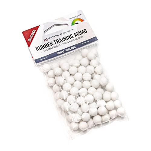 Rubber Slingshot Ammo - 10mm (100pcs) Indoor/Outdoor Training Balls