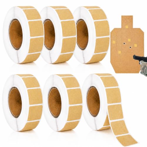 Covzoe 6000 Pack Cardboard Target Pasters Adhesive Stickers for Shooting Practice