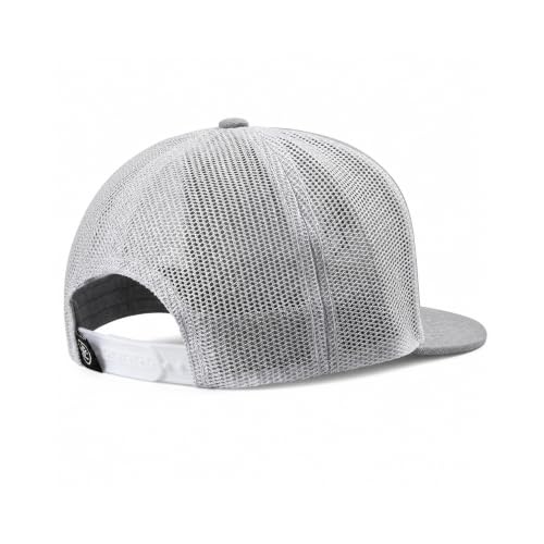 ARIAT Diamond Stitch Patch Trucker Cap - Grey, One Size