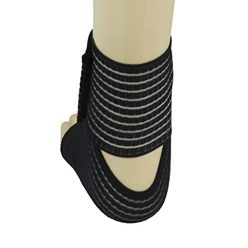 Elastic Breathable Ankle Support Brace - Compression Wrap