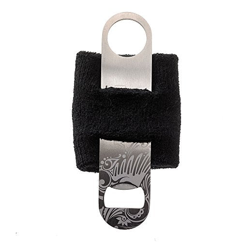 Universal Black Arm Band - Super Absorbent Terry Fabric