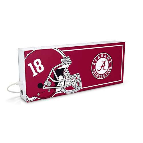 NCAA LED Ambience Light Box - USB-C & Battery Powered, Wall Mountable