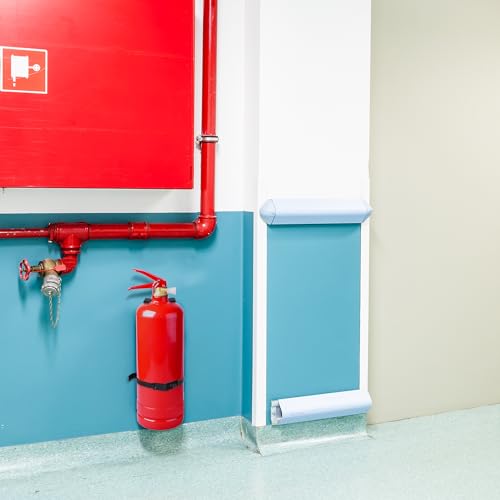 2 Pack Fire Extinguisher Brackets, 5 LB Fire Extinguisher Wall Mount Bracket, Metal Heavy Duty Fire Extinguishers Holder for Home, Car, RV, Truck, Mini Fire Extinguishers (Non-Universal)