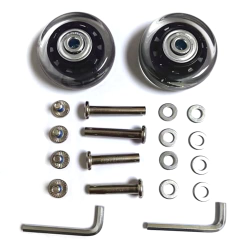 Luggage Suitcase Inline Skate Replacement Wheels - 50x18mm