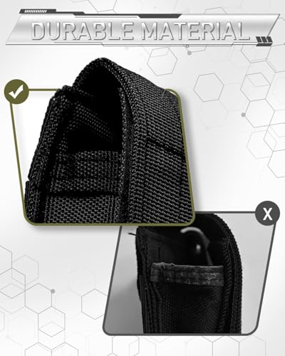 ELVO Pistol Magazine Holster, Double 9mm Mag Pouch