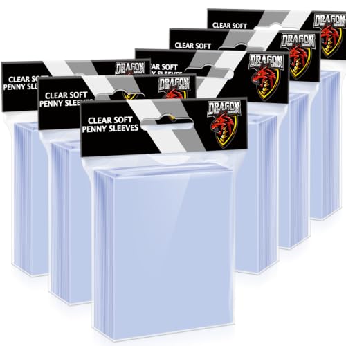 600 Count Top Loader & Penny Soft Card Sleeves for Trading Cards