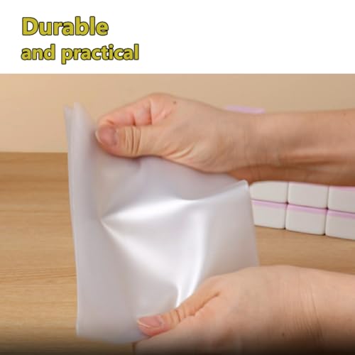 Standard Mahjong Card Covers - Waterproof Plastic Sleeves - 1 Pack