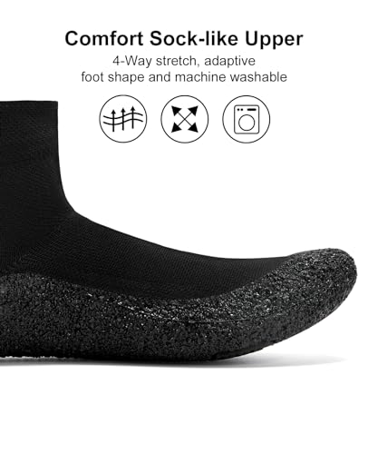 Minimalist Barefoot Training Shoes for Men & Women - Black Fuchsia 5.5 Women/4.5 Men