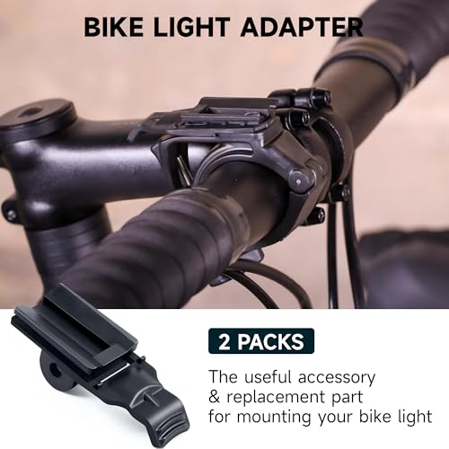 Bike Light Mount Adapter - 2 Pack for NiteRider & GoPro