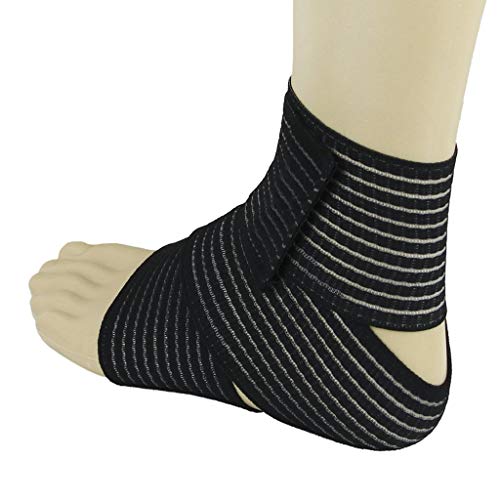 Elastic Breathable Ankle Support Brace - Compression Wrap