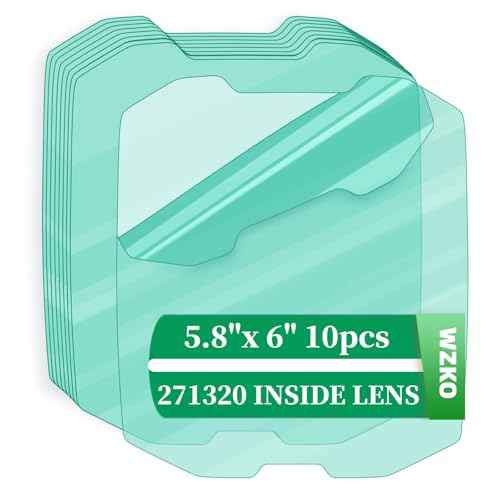 271320 clear cover lenses for welding helmet Premium Welding Helmet Lens Protector, Clear Front Cover Lens for Digital Infinity Series Welding Helmet 10pcs