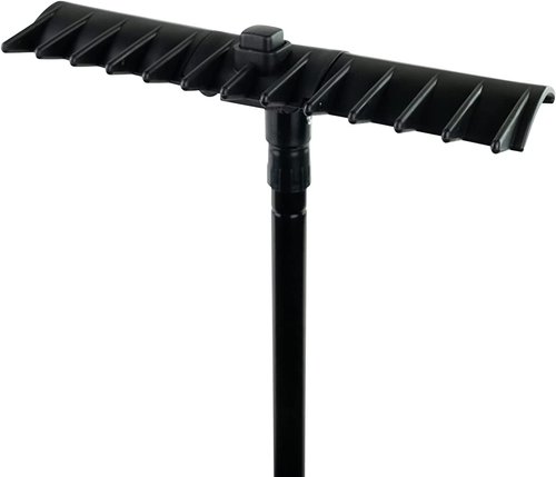 Izzo Golf Portable Bunker Rake for Your Golf Bag - Foldable Golf Bunker rake You can Carry in Your Golf Bag, Black