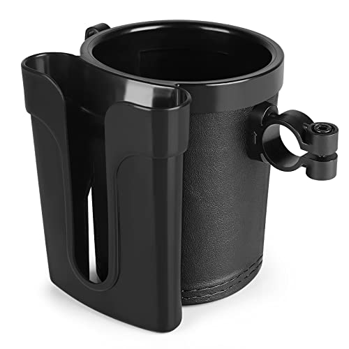 3-in-1 Bike Cup Holder with Phone & Key Holder - Black