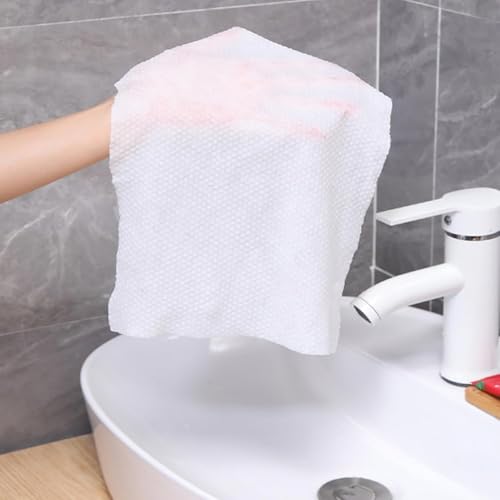 14 Pack Compressed Towels - Portable Mini Hand Wipes, Multicolor