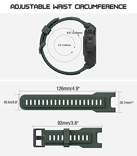Amazfit T-Rex Sport Band - Olive Green Replacement Strap