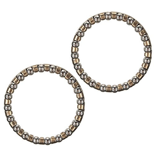 1 1/8 Inch Bicycle Headset Caged Ball Bearing Race - 2 Piece Set