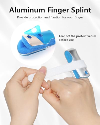 Pinky Finger Splint for Kids - 2PCS Small Blue