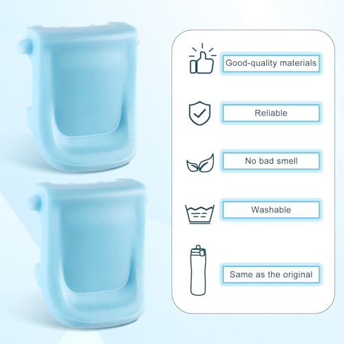 Replacement Lid Clips for Gatorade GX - 2 Pack, Light Blue