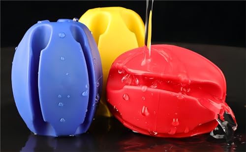 10Pcs Silicone Fishing Rod Holder Straps - Orange