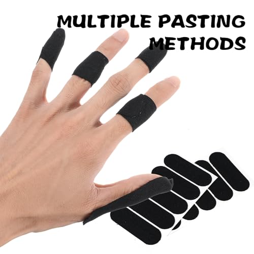 Bowling Thumb Tape - Elastic Finger Protector for Bowlers - Black, 100 Pieces