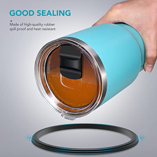 Rubber Seal Replacement Gasket for Yeti 20 oz Tumbler - 4 Packs