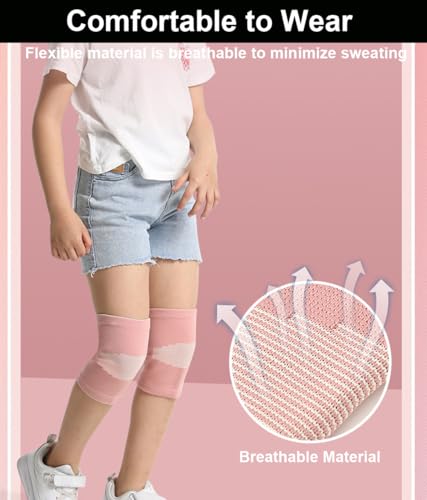 Kids Elbow & Knee Compression Sleeves - Black, Small
