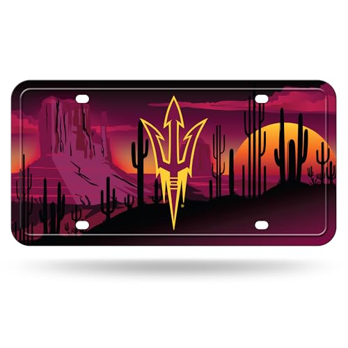 Arizona State Sun Devils Metal Auto Tag - 6" x 12"