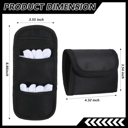 Durable Duty Belt Glove Pouch - Fits 2.25 Inch Belts