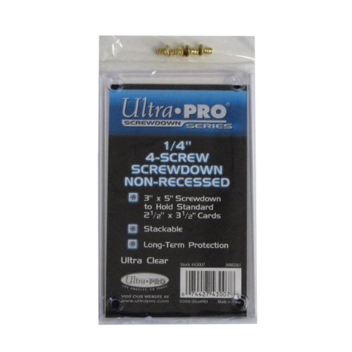 1/4" Thick Screwdown Holder for Standard Trading Cards