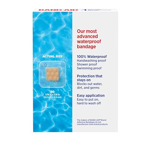 Clear Waterproof Spot Adhesive Bandages - 50 Count
