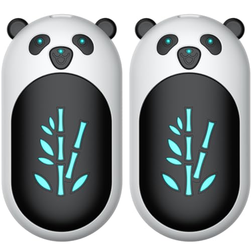 AaoLin Rechargeable Hand Warmers 2 Pack - Long 20Hrs Portable Electric Hand Heaters for Outdoor Camping and Hunting