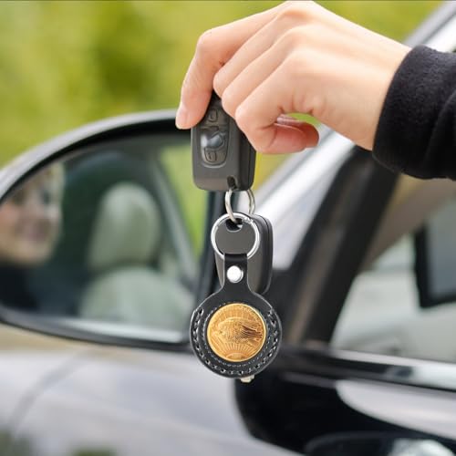 AA Coin Holder Keychain - Sobriety Coin Holder 34MM