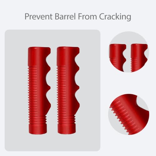 Red 3/4 Inch Bike Handlebar Grips - Antislip Tricycle Grips
