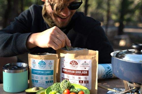 Nomad Nutrition Hungarian Goulash - Instant Freeze-Dried Camping Food | Plant-Based, Vegan, Gluten-Free | 112g Pack