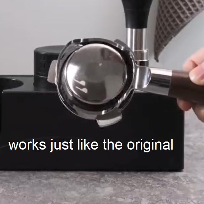 54mm Pressurized Filter Basket Compatible with Breville Barista Series/Bambino Plus/Infuser - Dual Wall Filter Basket - 2 Cups Capacity